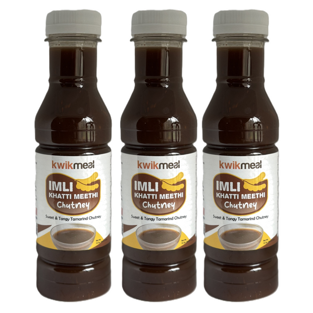 KwikMeal Imli Khatti Meethi Chutney - 2 Pack of 14 Oz Each. Free Shipping